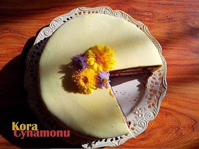 Tort kawowo-chałwowy
