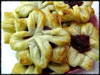 Joulutorttu fińskie ciasteczka z marmoladą