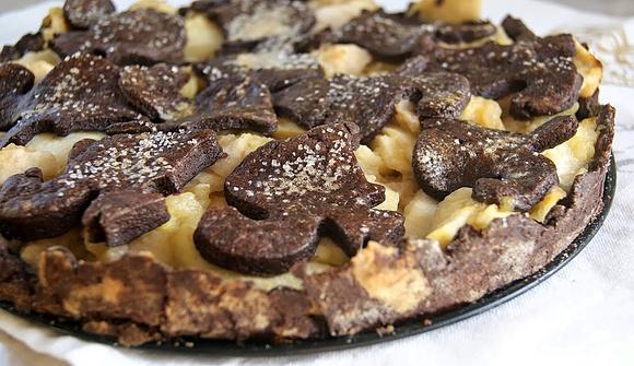 Kakaowa szarlotka