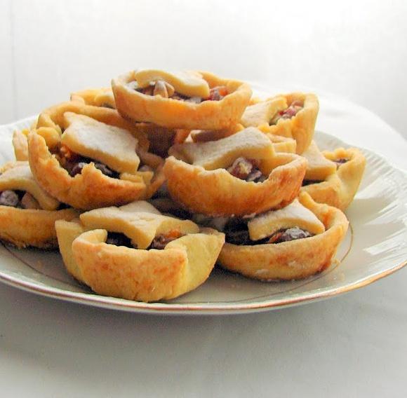Mince pies z jabłkowym nadzieniem