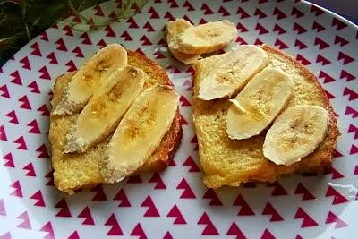 Francuskie grzanki na słodko z bananem