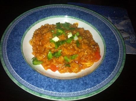 Hiszpańska paella z owocami morza