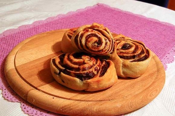 Drożdżówki z budyniem