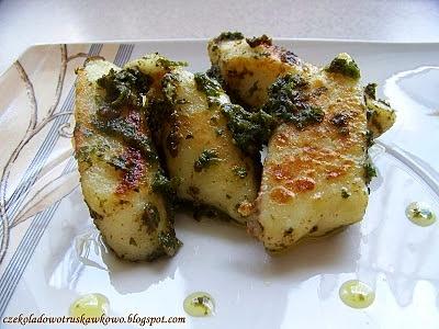 Kopytka z domowym pesto