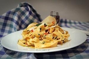 Tagliatelle aglio olio