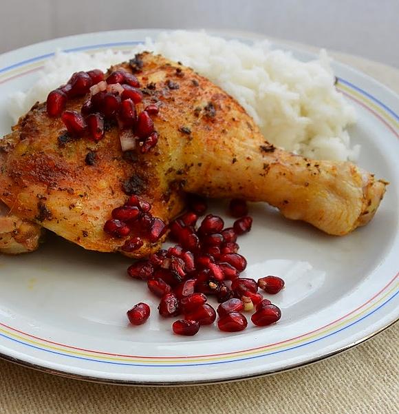 Pikantne soczyste pieczone udka kurczaka
