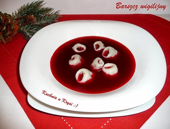Barszcz wigilijny na naturalnym zakwasie