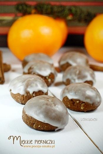 Miękkie pierniczki lebkuchen - niemieckie ciasteczka korzenne
