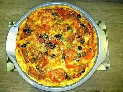 Pizza na cienkim spodzie