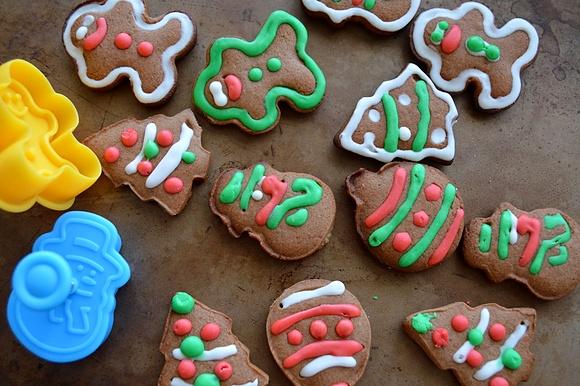 Pierniczki Gingerbread cut-out cookies