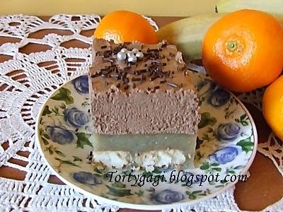 Ciasto bananowo-czekoladowe bez pieczenia