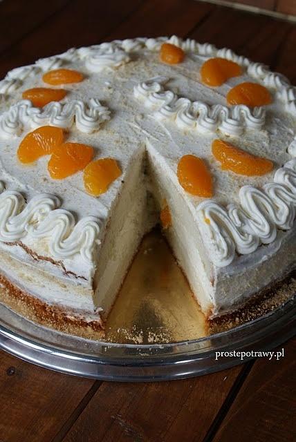 Tort mandarynkowy