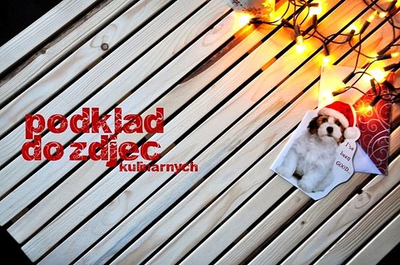 Podkład do zdjęć kulinarnych handmade