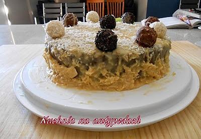 Biała czekolada mud cake