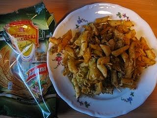 Zapiekanka makaronowa z brokułem i mięsem mielonym