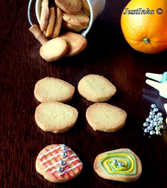 Pomarańczowe herbatniki
