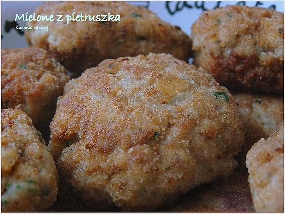 Mielone z pietruszką