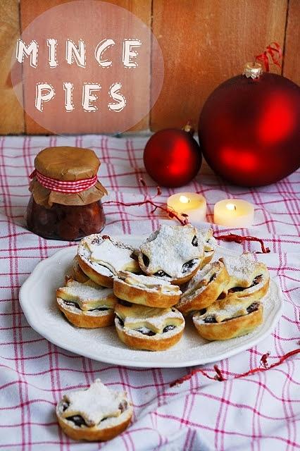 Mince pies bożonarodzeniowe brytyjskie ciasteczka