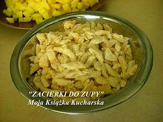 Dodatki do zup zacierki