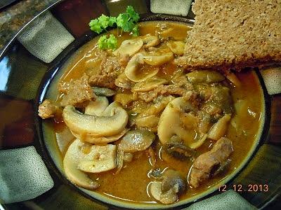 Wolowina stroganoff - danie z kuchni rosyjskiej