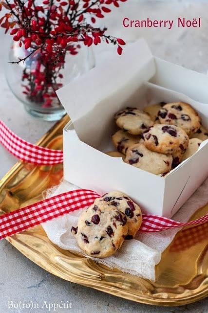 Ciastka z żurawiną Cranberry Noël