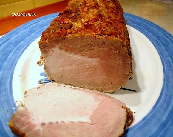 Soczysty pieczony schab smak