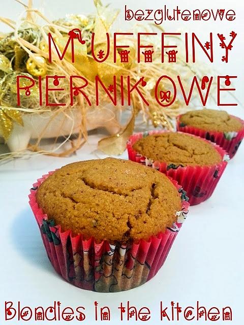 Bezglutenowe muffiny piernikowe