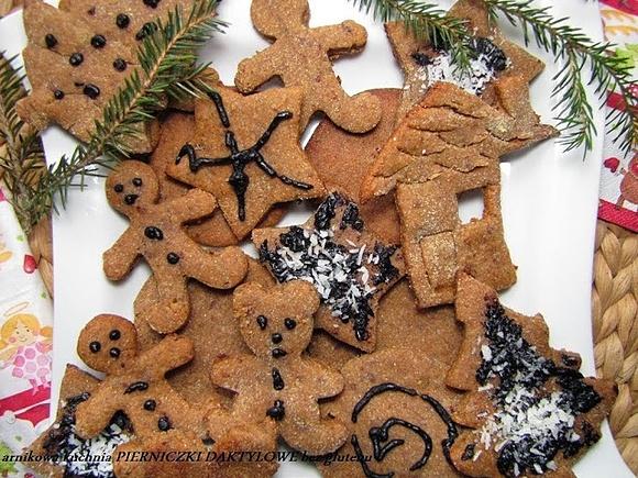 Pierniczki daktylowe bez glutenu