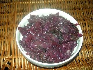 Modra kapusta gotowana
