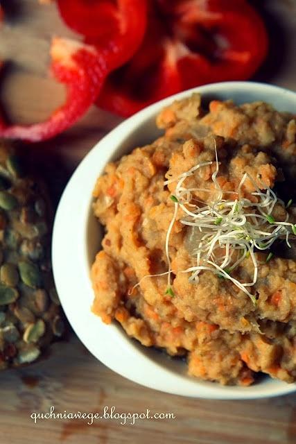 Pasta soczewicowa do chleba