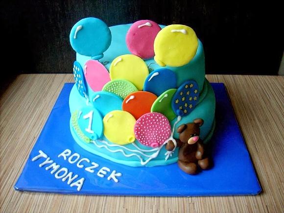 Balonowy tort