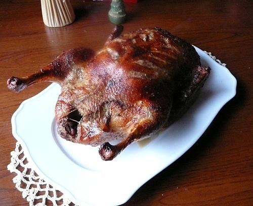 Pieczona kaczka z pomarańczami i anyżem