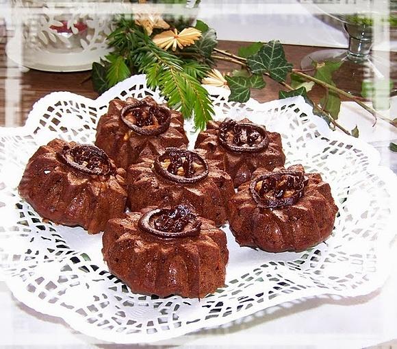 Piernikowe muffiny świąteczne