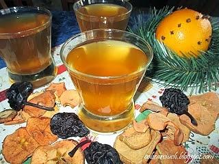 Kompot z suszu na wigilię i boże narodzenie