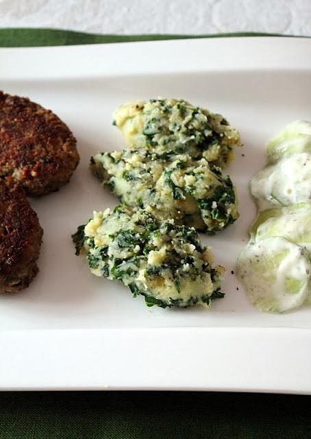 Puree ziemniaczane z jarmużem