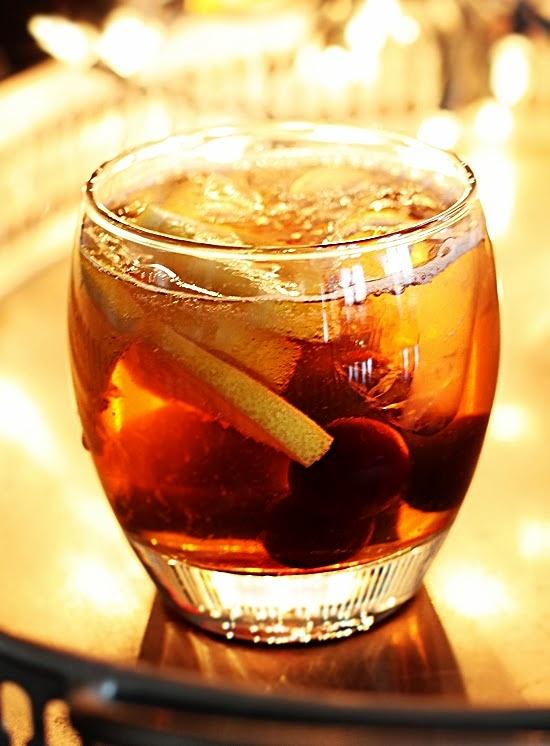 Zimowy Jim - drink na bazie burbona i soków owocowych