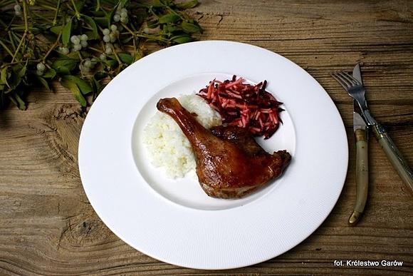 Udka kurczaka długo pieczone