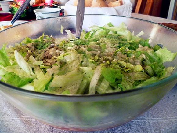 Sylwestrowa sałatka gyros