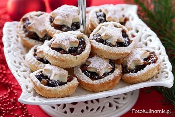 Babeczki mince pies świąteczne z Wielkiej Brytanii