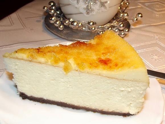 Sernik crème brûlée