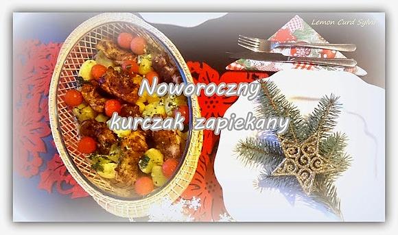 Zapiekane udka z ziemniakami i pomidorkami