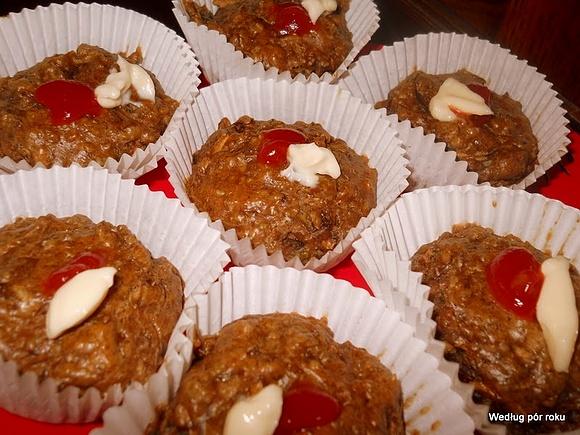 Intensywnie pieczarkowe muffinki z słonecznikiem