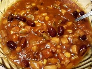 Oszukane chilli con carne potrawka