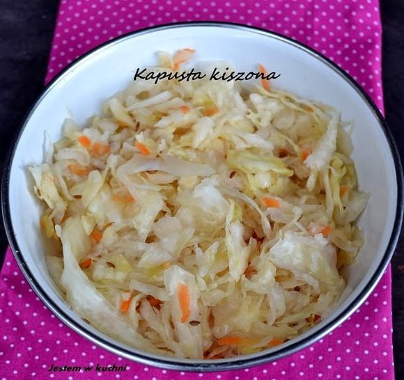 Domowa kapusta kiszona