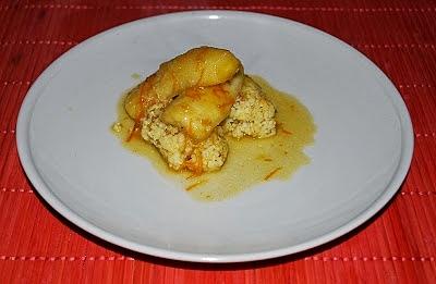 Kasza jaglana z karmelizowanym bananem i syropem z pomarańczy