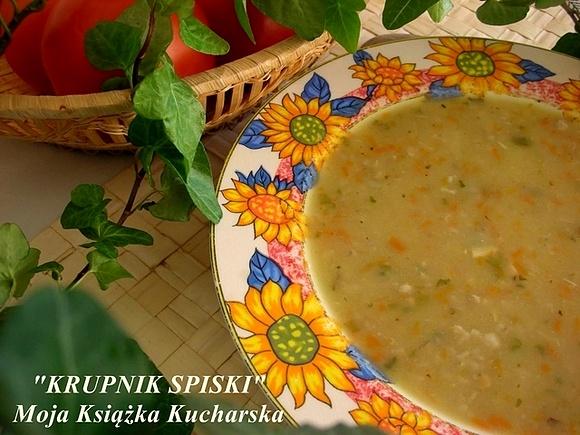 Krupnik Spiski zupa regionalna z Podhala