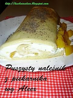Puszysty naleśnik z piekarnika wg Aleex