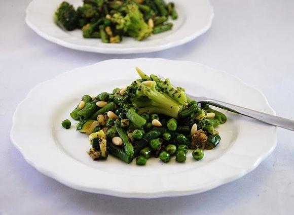 Ratatouille na zielono