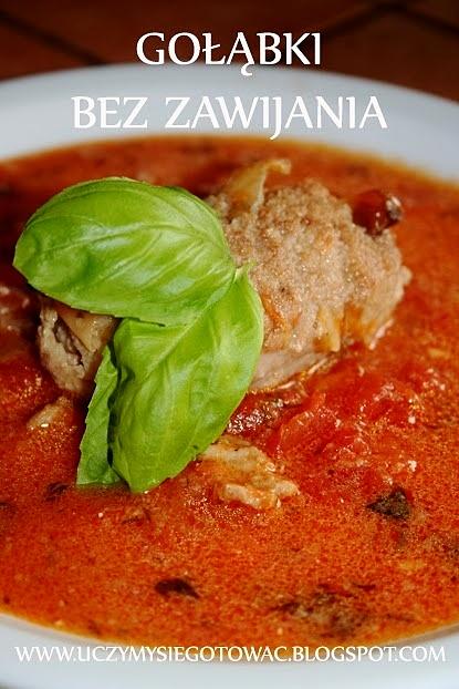 Gołąbki bez zawijania