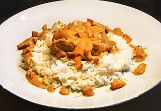 Kurczak w sosie curry